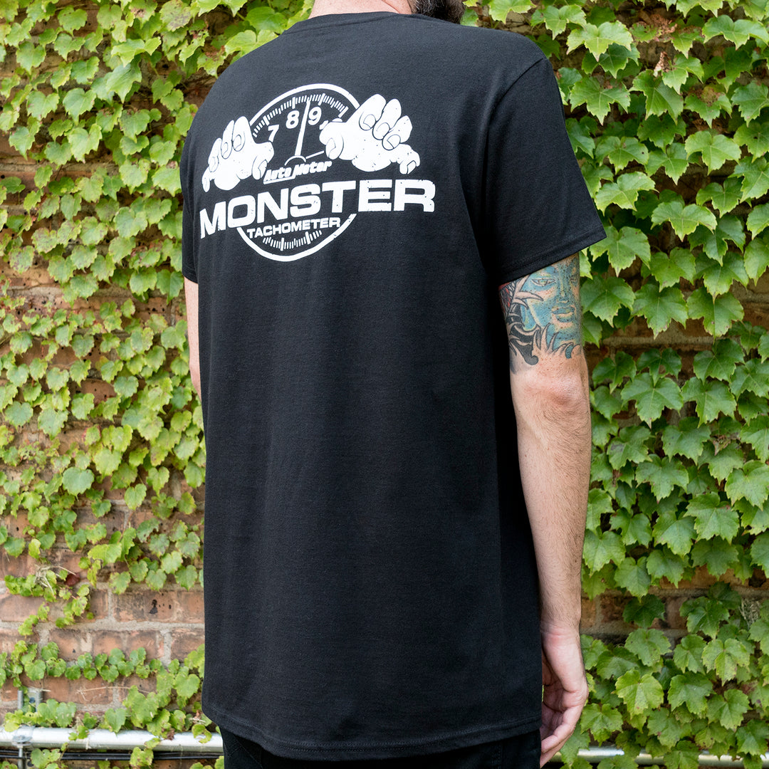 T-SHIRT ADULT XLARGE BLACK MONSTER