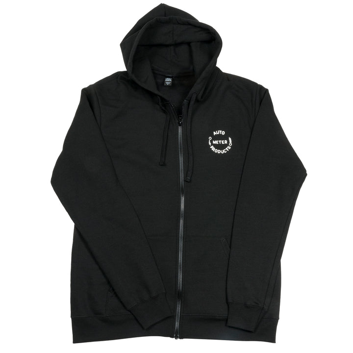 ZIP HOODIE ADULT XXLARGE BLACK VINTAGE
