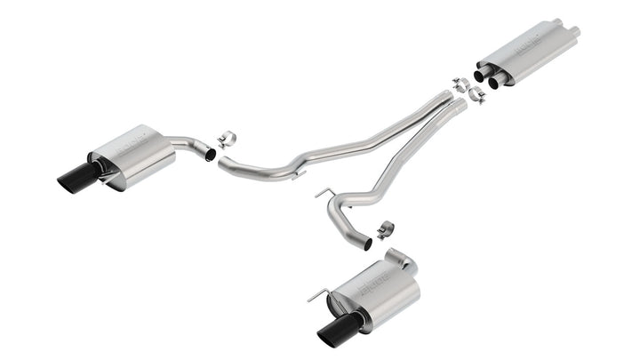 Mustang GT 2015-2017 Cat-Back Exhaust System EC-Type Approved Touring