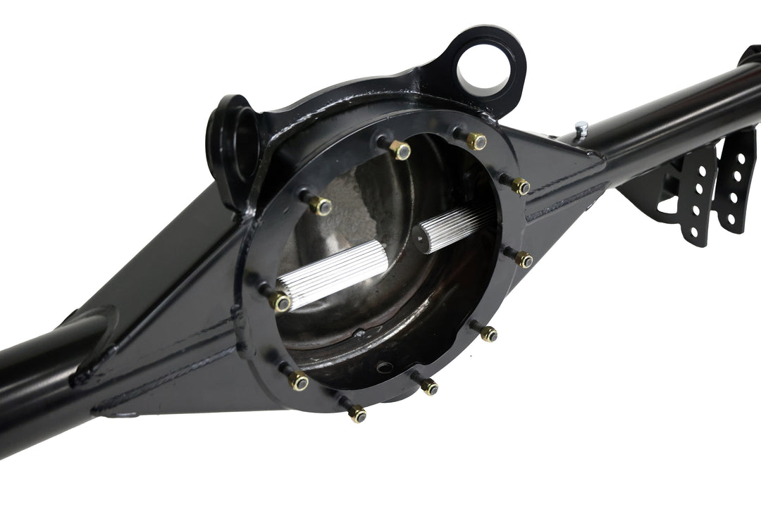 Ford 9" Housing And Axles  Satin Black  Narrowed Width (57.25")  64-72 A-Body.