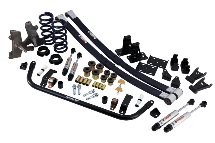 Ridetech 73-87 Chevrolet C10 Small Block/LS StreetGrip Suspension System w/o Bushing Kit