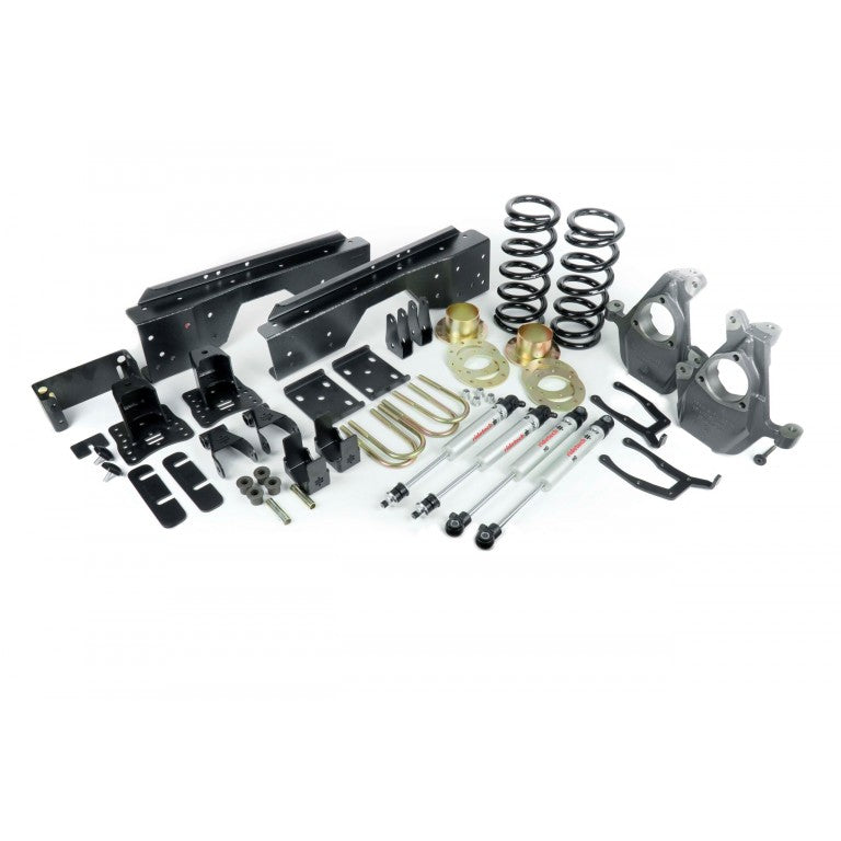 Ridetech 99-06 GM Silverado/Sierra 1500 2WD StreetGRIP Suspension Lowering System w/ RQ-S Shocks