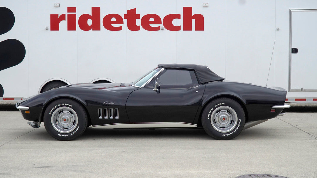StreetGrip System For 1963-1982 Corvette With Steel Leafs And HQ Shocks.
