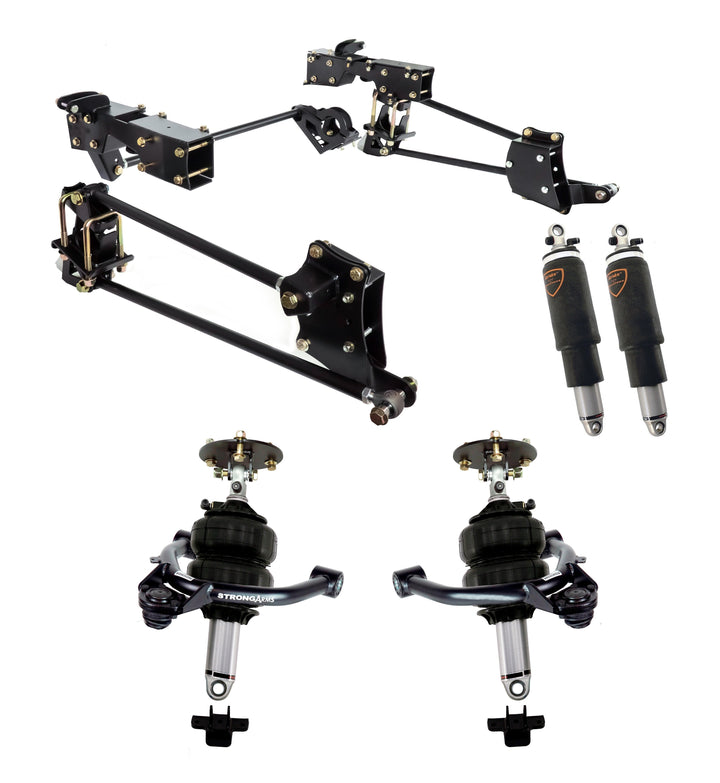 HQ Air Suspension System For 2007-2016 Silverado 1500 W/ OE Cast Steel Arms.