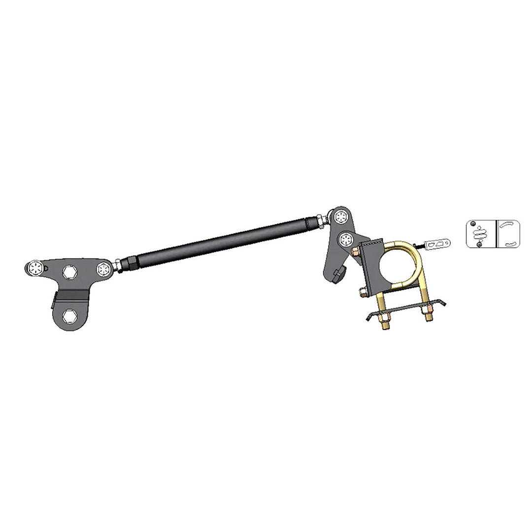 Traction Bar Kit For 2015-2026 F-150. For Use With Ridetech Lowering Kit.