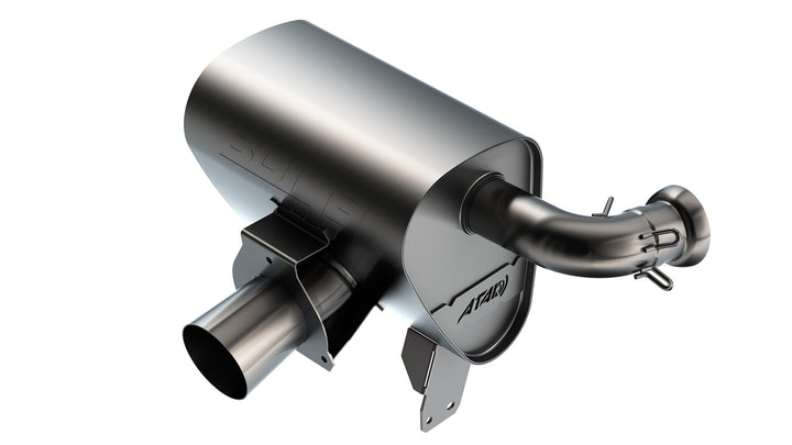 Borla 2017-2025 Can-Am Maverick X3 Axle-Back Exhaust System ATAK Part 