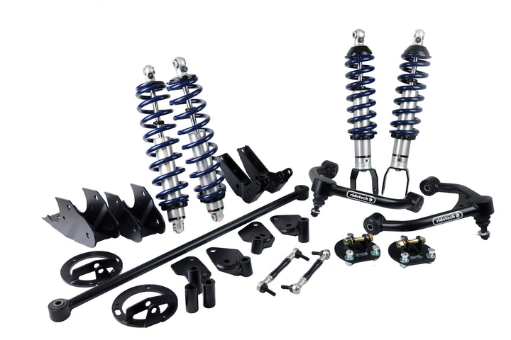 Front And Rear Coil-Over Lowering System For 2019-2026 Ram 1500 4WD.