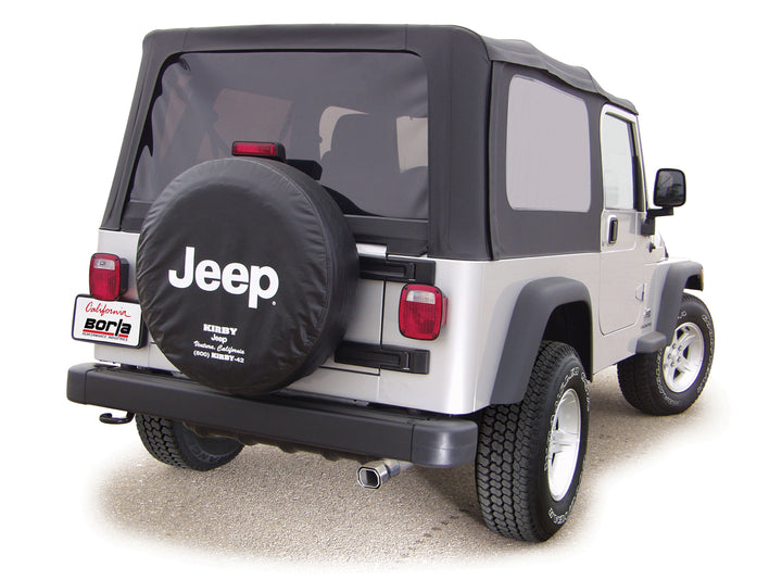 TJ Wrangler Unlimited 2 Door 2004-2006 Cat-Back Exhaust System Touring