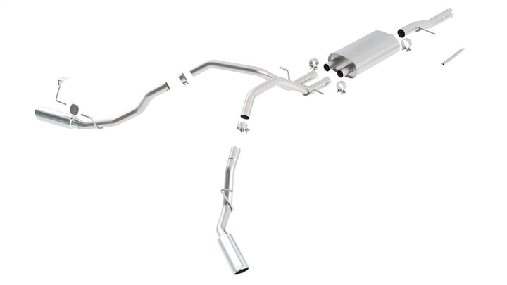 2009-2013 Chevrolet Silverado 1500/ GMC Sierra 1500 Cat-Back Exhaust System Touring