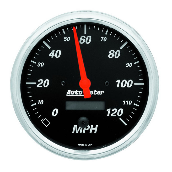 2 PC. GAUGE KIT 5 In. QUAD &amp; SPEEDOMETER 240-33 O DESIGNER BLACK