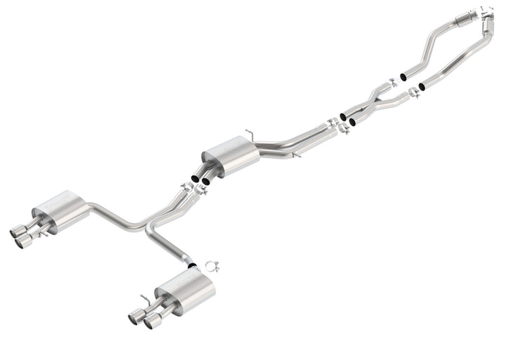 2010-2016 Audi S4 Cat-Back Exhaust System S-Type
