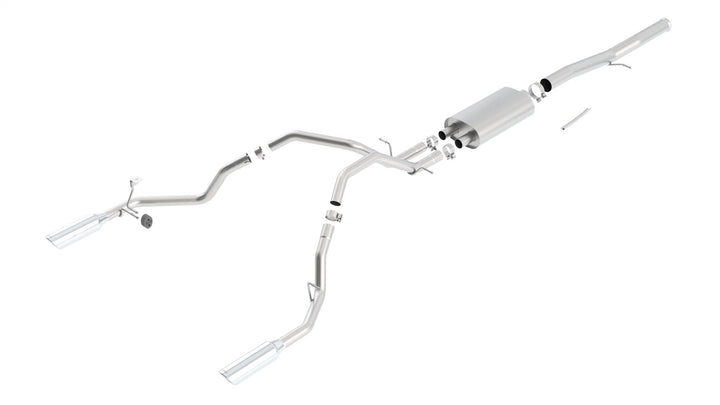 2011-2013 Chevrolet Silverado 1500/ GMC Sierra/ Sierra Denali 1500 Cat-Back Exhaust System S-Type