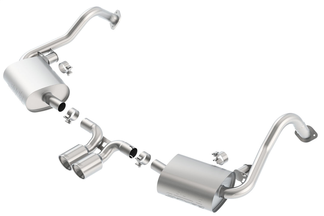2013-2016 Porsche Cayman/ Cayman S/ Boxster/ Boxster S Cat-Back Exhaust System S-Type
