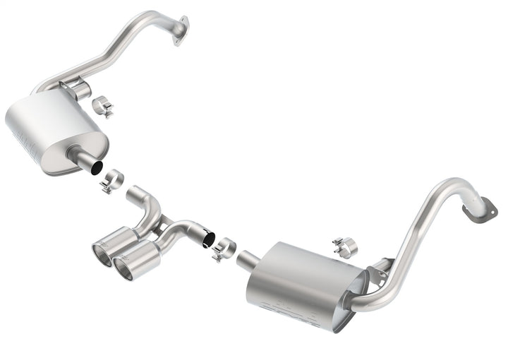 2013-2016 Porsche Cayman/ Cayman S/ Boxster/ Boxster S Cat-Back Exhaust System S-Type