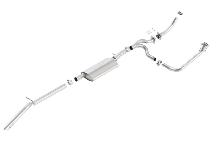 2012-2018 Jeep Wrangler JKU Cat-Back Exhaust System S-Type Climber