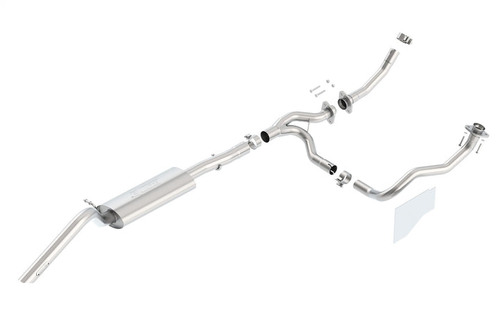 JK Wrangler 2 Door 2012-2018 Cat-Back Exhaust System S-Type Climber Design
