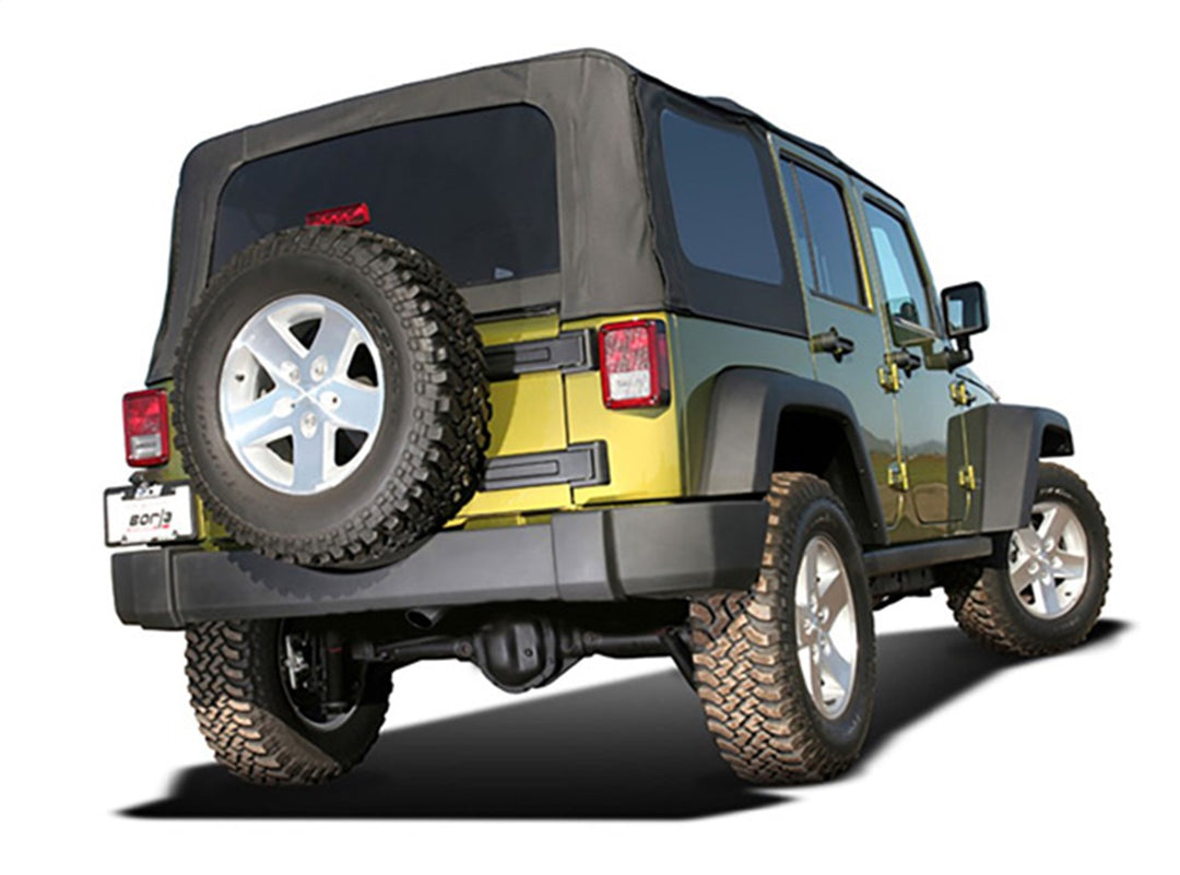 2007-2011 Jeep Wrangler JKU Cat-Back Exhaust System S-Type Climber
