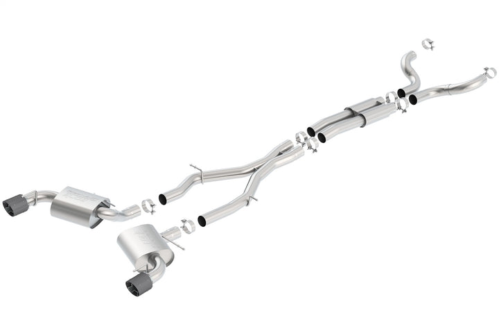 2016-2023 Chevrolet Camaro SS 3 In. With Single Tips Cat-Back Exhaust System S-Type