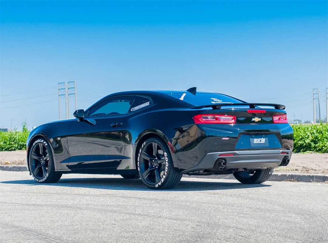 2016-2023 Chevrolet Camaro SS 3 In. With Single Tips Cat-Back Exhaust System S-Type