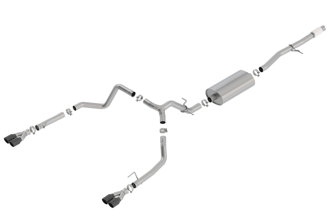Silverado/ Sierra 1500 2019-2024 Cat-Back Exhaust System Touring