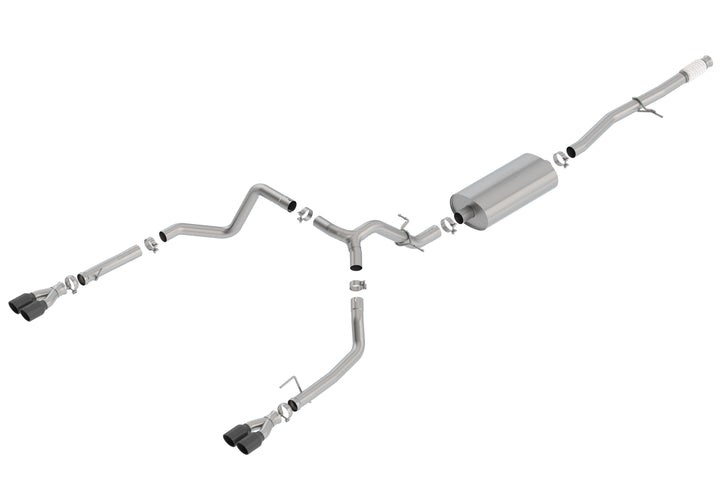 Silverado/ Sierra 1500 2019-2024 Cat-Back Exhaust System Touring