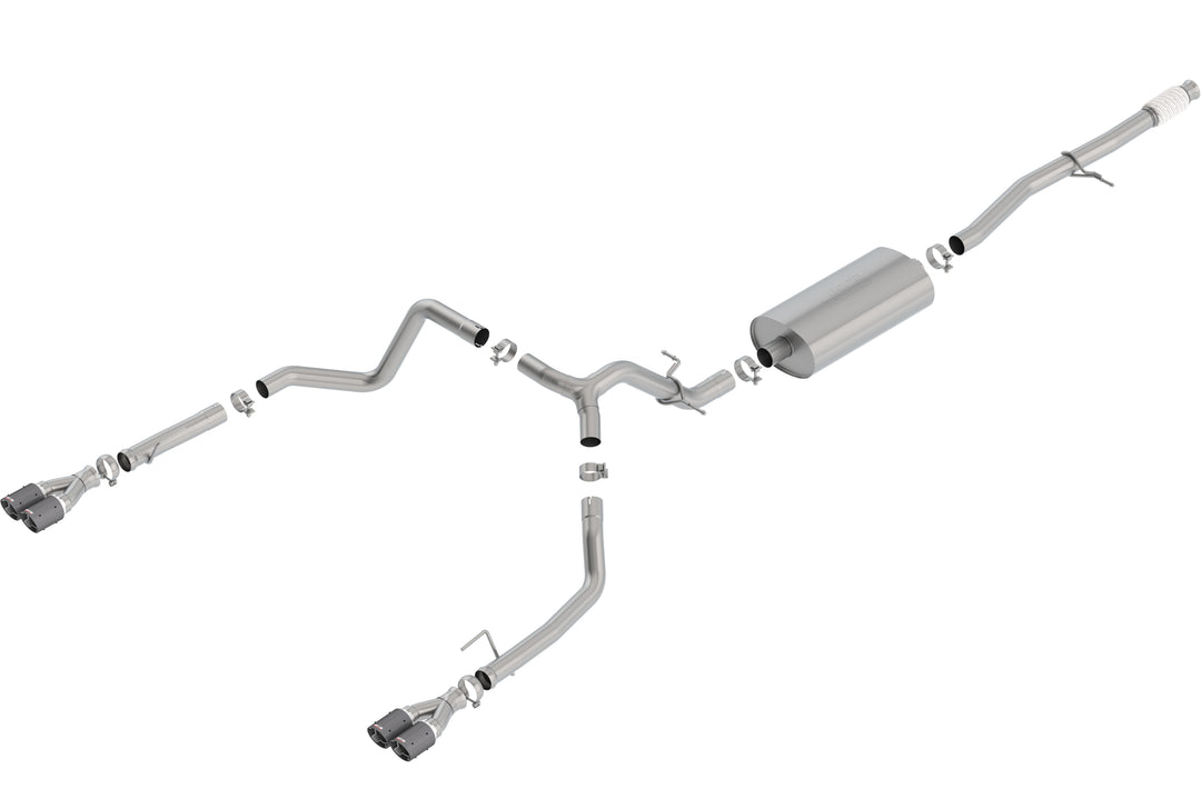 2019-2026 Chevrolet Silverado 1500/ GMC Sierra 1500 Cat-Back™ Exhaust System Touring Part 