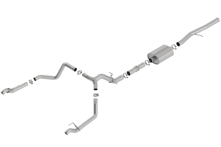 2019-2023 Chevrolet Silverado 1500/ GMC Sierra 1500 6.2L Cat-Back Exhaust System ATAK
