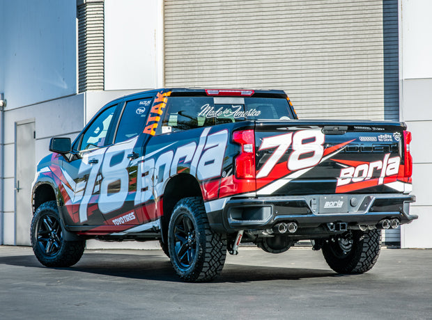 2019-2023 Chevrolet Silverado 1500/ GMC Sierra 1500 6.2L Cat-Back Exhaust System ATAK