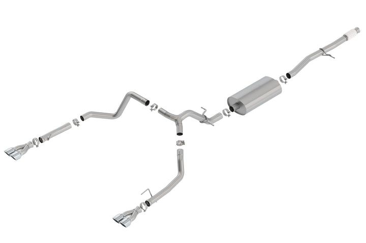 Silverado/ Sierra 1500 2019-2022 Cat-Back Exhaust System Touring