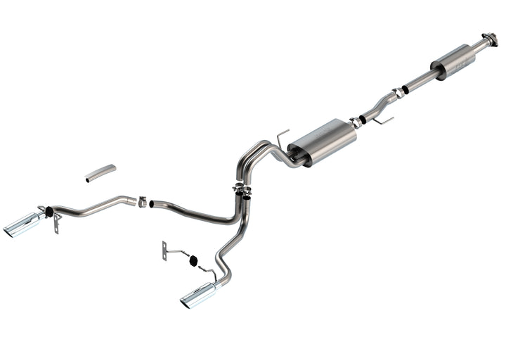 2021-2024 Ford F-150 2.7L/3.5L V6 Cat-Back Exhaust System Touring