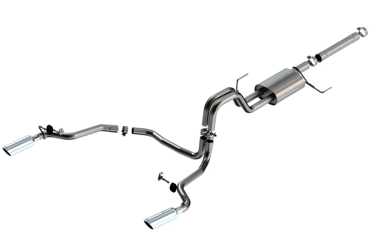 2021-2025 Ford F-150 3.5L V6 PowerBoost Cat-Back Exhaust System S-Type
