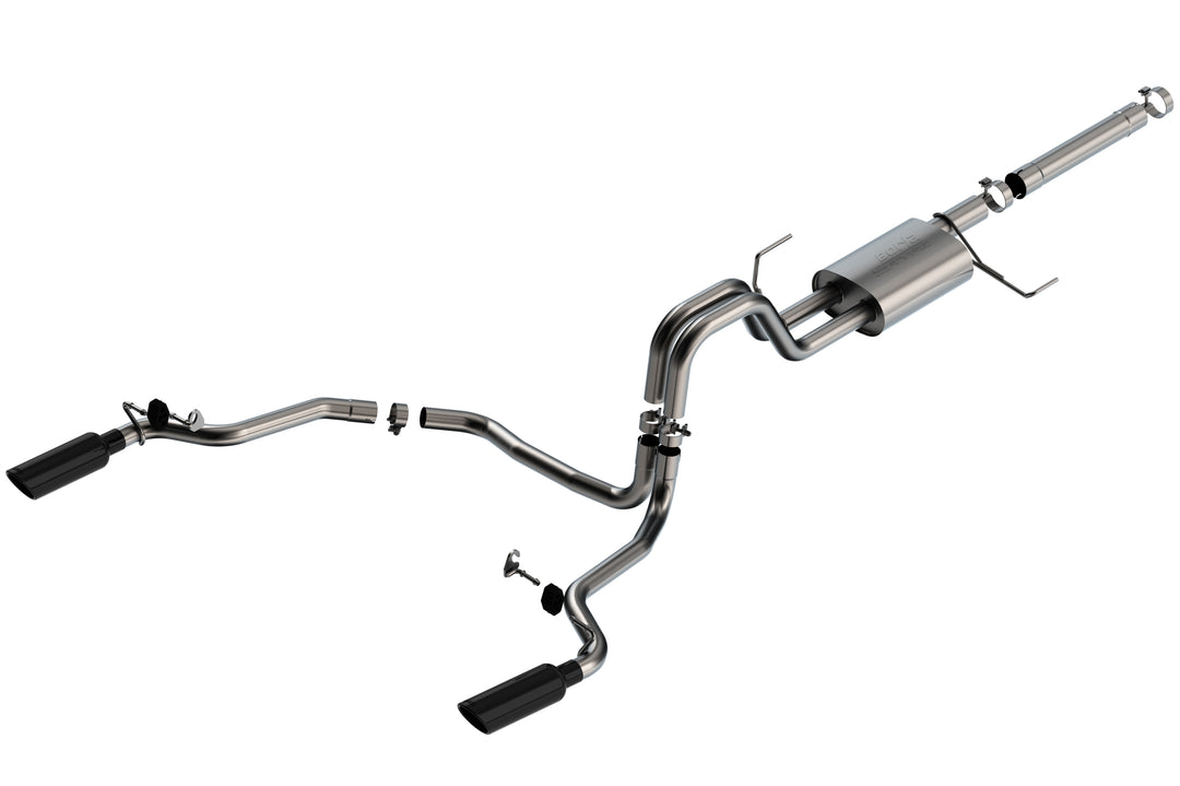 2021-2025 Ford F-150 3.5L V6 PowerBoost Cat-Back Exhaust System S-Type