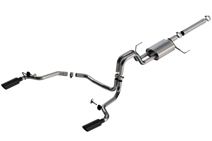 2021-2025 Ford F-150 3.5L V6 PowerBoost Cat-Back Exhaust System S-Type