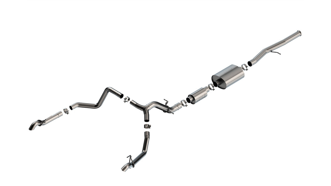 2022-2023 Chevrolet Silverado 1500 ZR2/ GMC Sierra 1500 AT4X Cat-Back Exhaust System S-Type