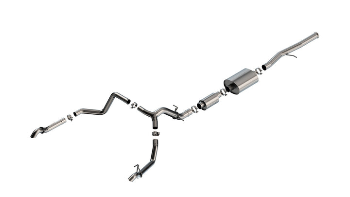 2022-2023 Chevrolet Silverado 1500 ZR2/ GMC Sierra 1500 AT4X Cat-Back Exhaust System S-Type