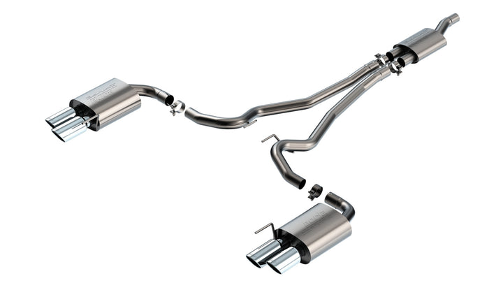 2024-2025 Ford Mustang EcoBoost Cat-Back Exhaust System S-Type Part 