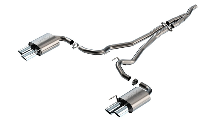2024-2025 Ford Mustang EcoBoost Cat-Back Exhaust System ATAK Part 