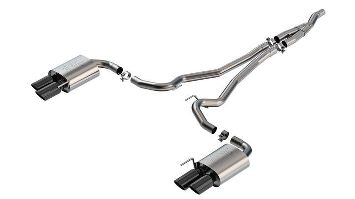 2024-2025 Ford Mustang EcoBoost Cat-Back Exhaust System ATAK Part 