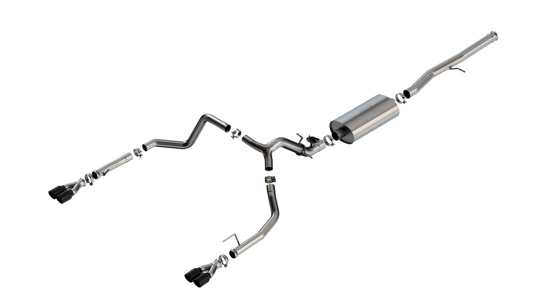 2024-2026 Chevrolet Silverado 1500/ GMC Sierra 1500 Cat-Back™ Exhaust System Touring Part 