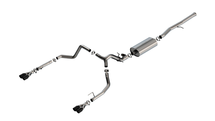 2024-2026 Chevrolet Silverado 1500/ GMC Sierra 1500 Cat-Back™ Exhaust System Touring Part 