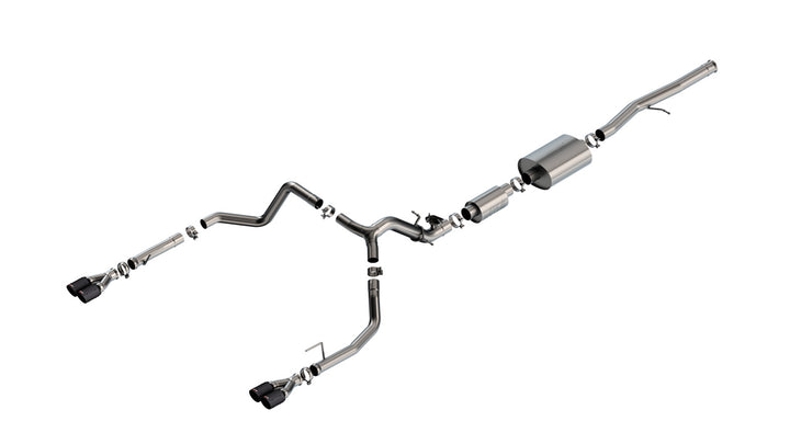 2025-2025 Chevrolet Silverado 1500/ GMC Sierra 1500 Cat-Back Exhaust System S-Type Part 