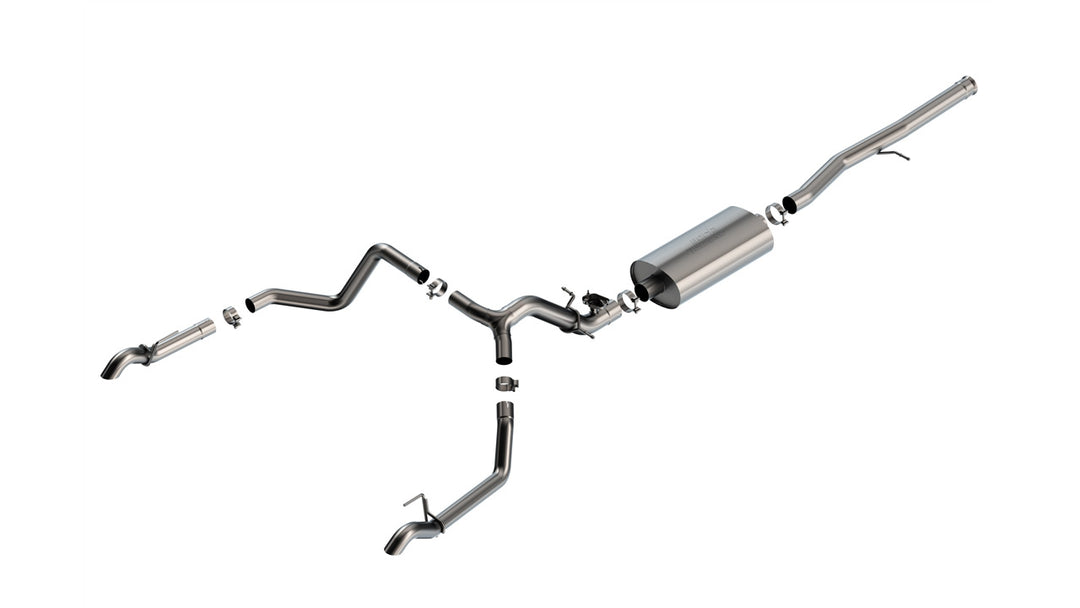 2024-2025 Chevrolet Silverado 1500 ZR2/ 2024-2025 GMC Sierra 1500 AT4X Cat-Back Exhaust System Touring