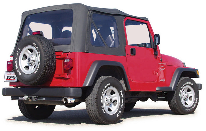 2000-2006 Jeep Wrangler TJ Cat-Back Exhaust System Touring