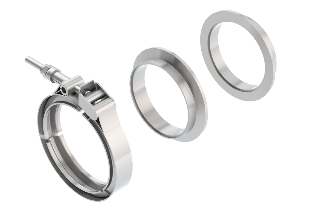 V-Band Clamp 3in T-304 Stainless Steel