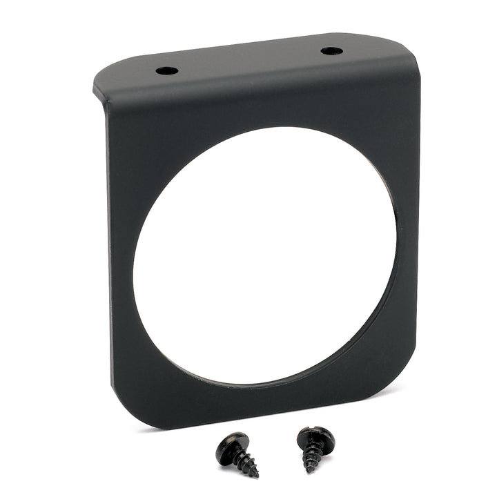 GAUGE MOUNTING PANEL SINGLE 2-5/8 In.  BLACK ALUMINUM