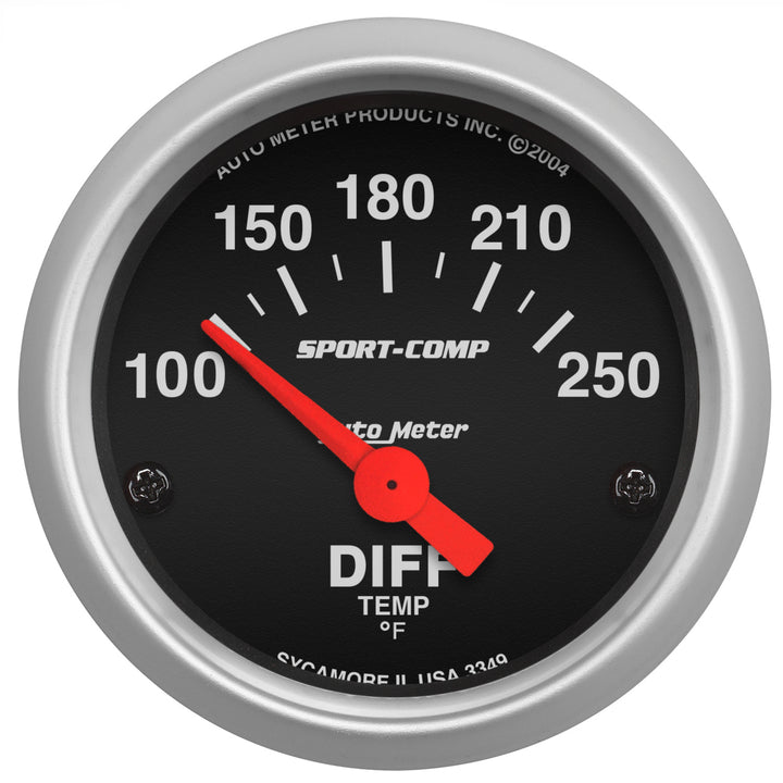 2-1/16 In. DIFFERENTIAL TEMPERATURE 100-250 Fahrenheit SPORT-COMP