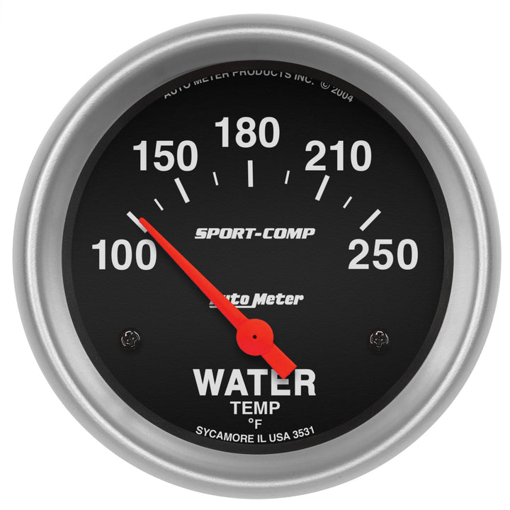 2-5/8 In. WATER TEMPERATURE 100-250 Fahrenheit SPORT-COMP