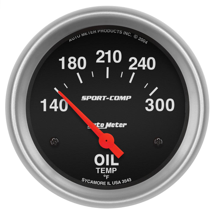 2-5/8 In. OIL TEMPERATURE 140-300 Fahrenheit SPORT-COMP