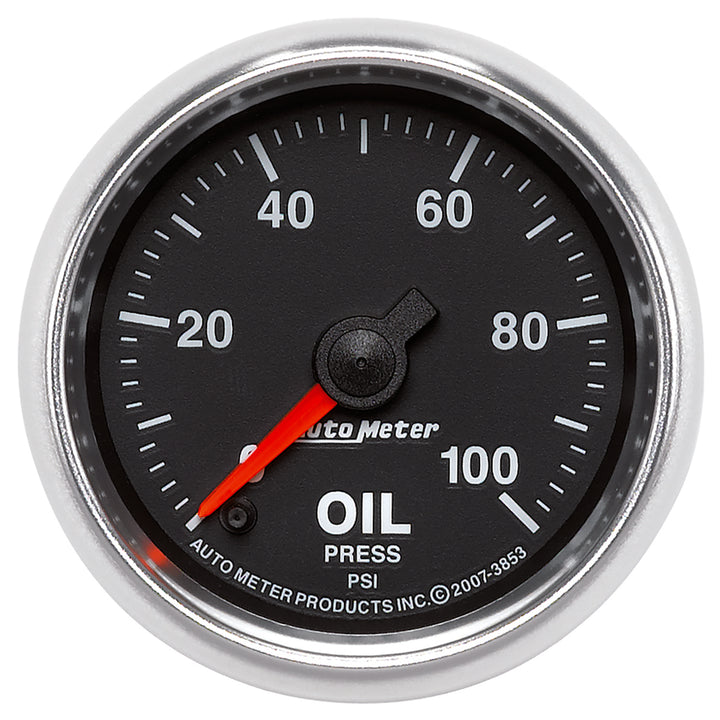2-1/16 In. OIL PRESSURE 0-100 PSI GS