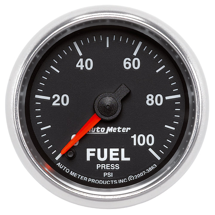 2-1/16 In. FUEL PRESSURE 0-100 PSI GS